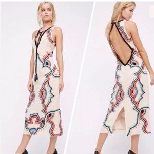 Limited Edition! Free People Beaded Midi Dress